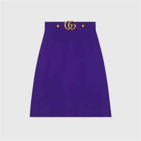 gucci falda naranja top violeta|Faldas Gucci para mujer .